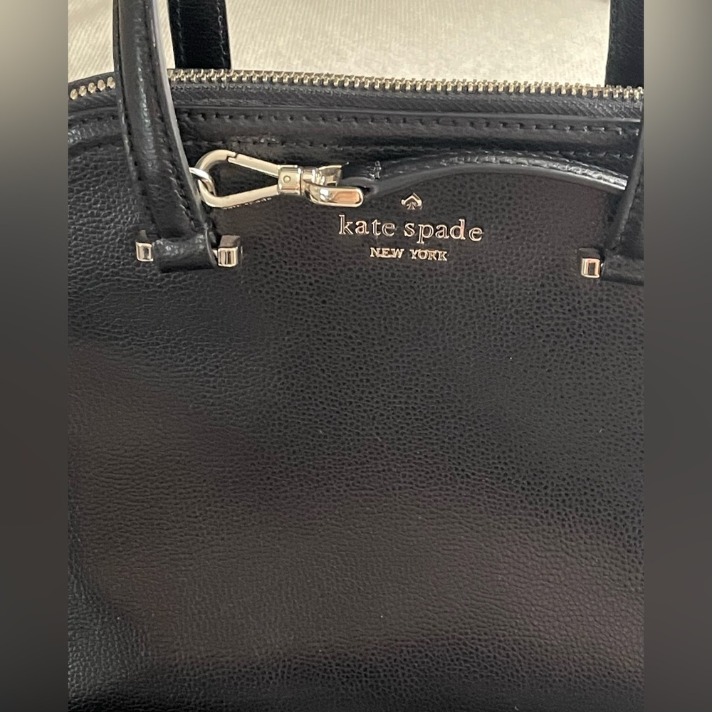 Kate Spade Patterson Drive Dome Crossbody Satchel In Black - Picture 3 of 16